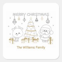 Weihnachten Individuelle Name Farbspass Niedlich e