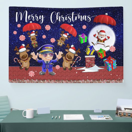 Weihnachten Indoor oder Outdoor Banner (Messe)