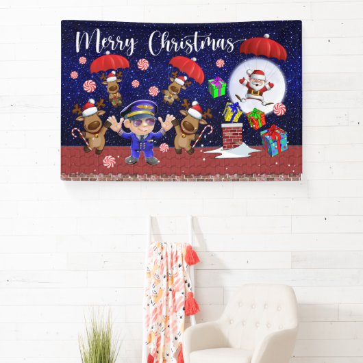 Weihnachten Indoor oder Outdoor Banner (InSitu)
