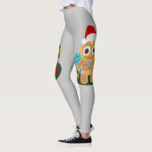 Weihnachten - Ingwer Brot Mann Leggings (Links)
