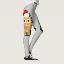 Weihnachten - Ingwer Brot Mann Leggings