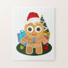 Weihnachten - Ingwer Brot Mann Puzzle