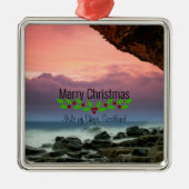 Weihnachten, Insel Skye, Schottland, Ornament Aus Metall (Vorne)