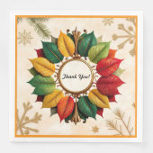 "Weihnachten Inspiriert" Serviette (Vorderseite)