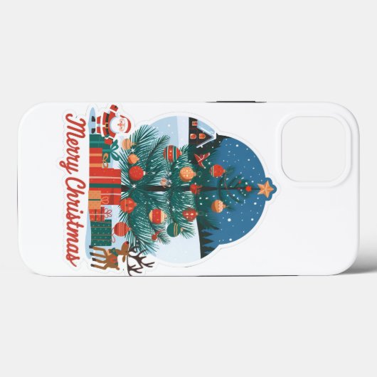Weihnachten iPhone 13 Fall: Festive / iPad Fall Case-Mate iPhone Hülle (Rückseite (Horizontal))