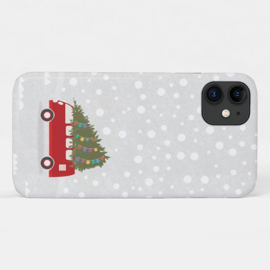 Weihnachten iPhone Case (Rückseite (Horizontal))