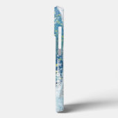 Weihnachten iPhone Case Geschenk Happy Pinguin Par (Rückseite / Links)