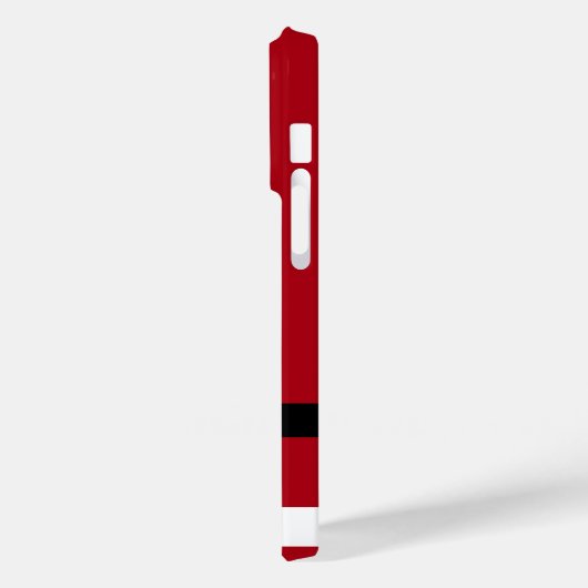 Weihnachten iPhone Case Geschenk Weihnachtsmann (Rückseite / Links)