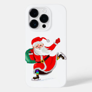 Weihnachten iPhone Case Santa mit Geschenk