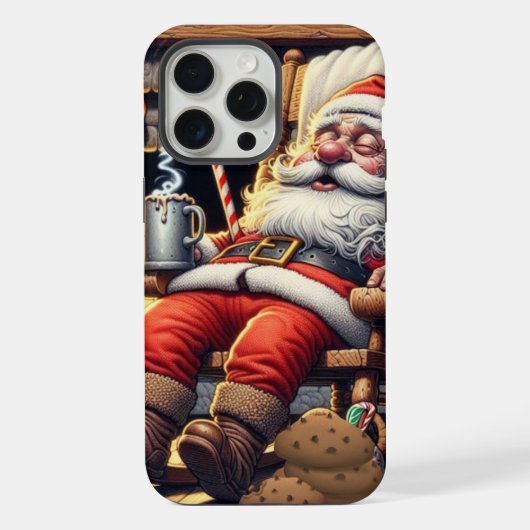 Weihnachten iPhone Hülle (Rückseite)