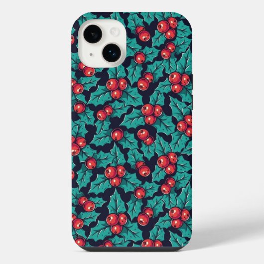 Weihnachten iPhone Hülle (Rückseite)