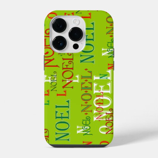 Weihnachten iPhone Hülle (Rückseite)
