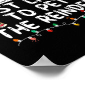 Weihnachten ist am ehesten ein Haustier Poster (Ecke)