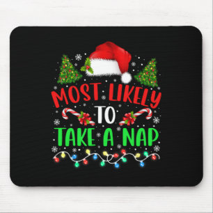 Weihnachten ist am ehesten geeignet, ein Nickerche Mousepad