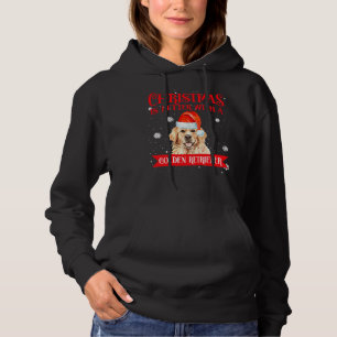 Weihnachten ist besser mit einem Golden Retriever Hoodie
