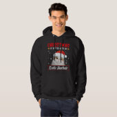Weihnachten ist besser mit einer exotischen Kurzha Hoodie (Vorne ganz)