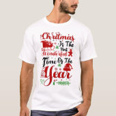 Weihnachten ist das wunderbarste T-Shirt (Vorderseite)