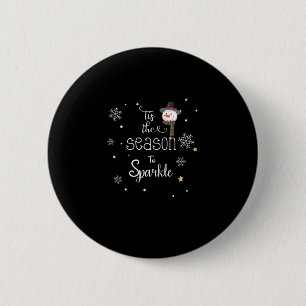 Weihnachten ist die Jahreszeit zum Sparkeln Button
