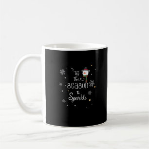 Weihnachten ist die Jahreszeit zum Sparkeln Kaffeetasse