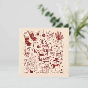 Weihnachten ist die wunderbarste Zeit des Jahres