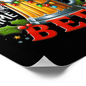 Weihnachten ist die wunderbarste Zeit für einen Bi Poster (Ecke)