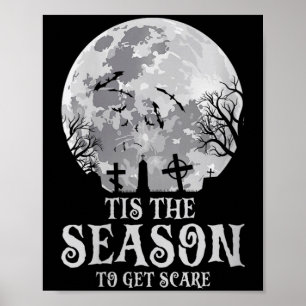 Weihnachten Ist Die Zeit Y Verzauberte Mond Grusel Poster