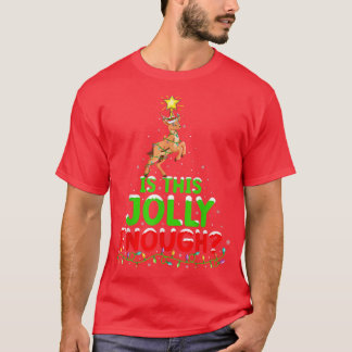 Weihnachten ist dieses Jolly genug Antelope Christ T-Shirt