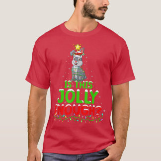 Weihnachten ist dieses Jolly genug Rabbit Christma T-Shirt