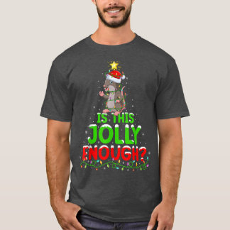 Weihnachten ist dieses Jolly genug Rattenweihnacht T-Shirt