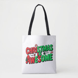 Weihnachten ist ein Phantastisches digitales Kunst Tasche