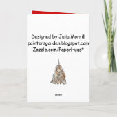 Weihnachten ist eine Beach Card (Rückseite)