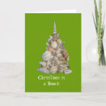 Weihnachten ist eine Beach Card<br><div class="desc">die Weihnachtskarte der Muschel wurde von Julia Morrill entworfen</div>