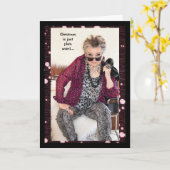 Weihnachten ist einfach schlicht seltsam... karte (Gelbe Blume)