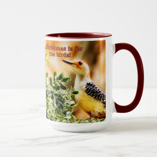 Weihnachten ist für die Birds-Kaffee-Tasse Tasse (Rechts)