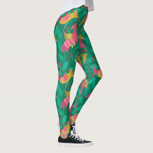 Weihnachten ist für die Vögel Maximalistisches Mus Leggings