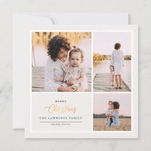 Weihnachten ist Gold   Elfenbeinküste Moderne 3-Fo