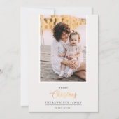 Weihnachten ist Gold | Elfenbeinküste Modernes ver (Vorderseite)