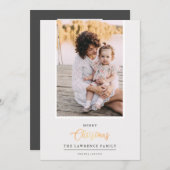 Weihnachten ist Gold | Elfenbeinküste Modernes ver (Vorne/Hinten)