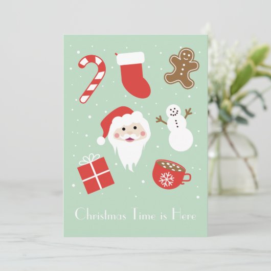 Weihnachten ist hier (Stehend Vorderseite)