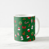 Weihnachten ist HIER - Joyful Weihnachten 2024 Kaffeetasse (VorderseiteRechts)