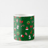 Weihnachten ist HIER - Joyful Weihnachten 2024 Kaffeetasse (Mittel)
