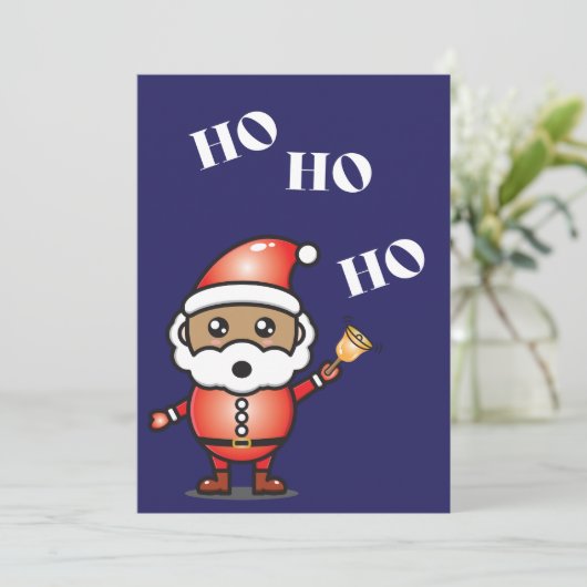 Weihnachten ist hier Weihnachtskarte (Stehend Vorderseite)