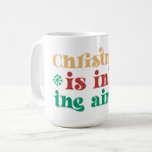 Weihnachten ist in der Air Coffee Tasse (Vorderseite Links)