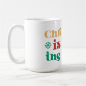 Weihnachten ist in der Air Coffee Tasse (Links)
