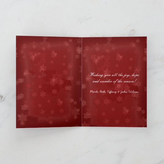 Weihnachten ist in der Luft.. (Innenseite)