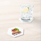 Weihnachten ist in der Luft - Bulldog Liebhaber Untersetzer (Vor Ort)