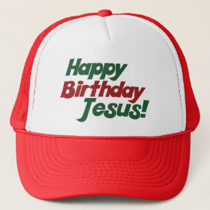 Weihnachten ist Jesus zum Geburtstag Truckerkappe