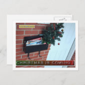 WEIHNACHTEN IST KOMMENDE POSTKARTE durch JOKEAPPTV (Vorne/Hinten)