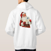 Weihnachten ist Ladung Bitte warten Funny Einfach Hoodie (Rückseite)