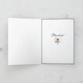 Weihnachten ist Liebe - Weihnachtskarte (Innenseite)